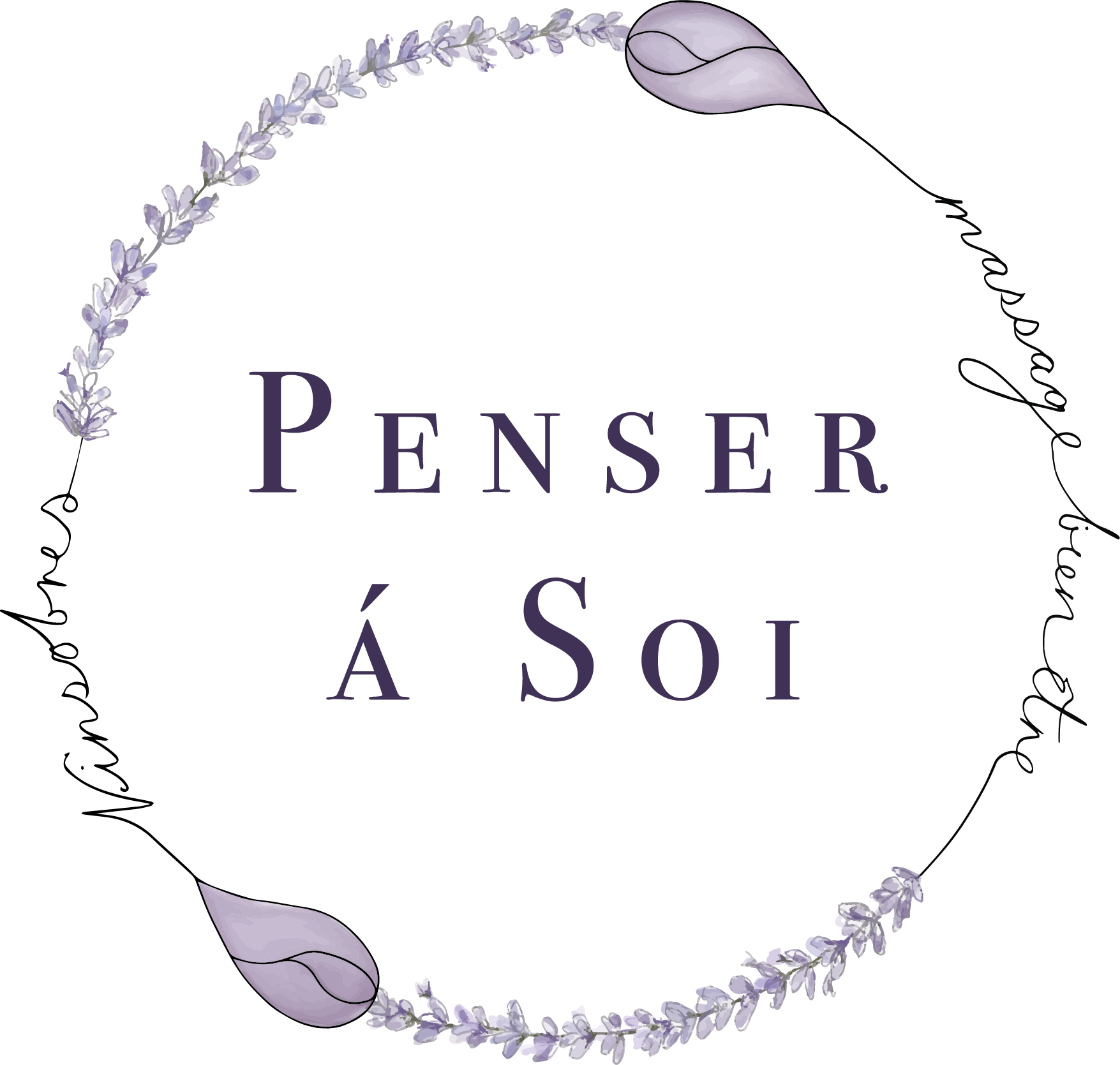 Logo de Prespa en mode sombre 